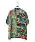 Sun Surf（サンサーフ）の古着「別注 ハワイアン クレイジー シャツ」｜グリーン