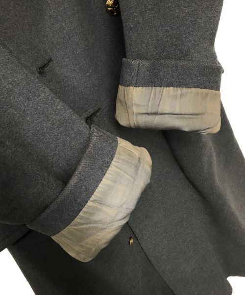 Burberry's（バーバリーズ）Burberry's (バーバリーズ) 30's オフィサーコート グレー サイズ:表記なしの古着・服飾アイテム