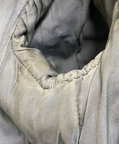 Burberry's（バーバリーズ）Burberry's (バーバリーズ) 30's オフィサーコート グレー サイズ:表記なしの古着・服飾アイテム
