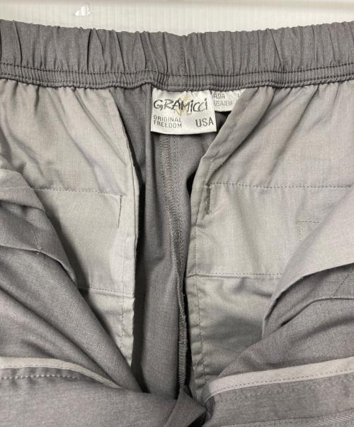 GRAMICCI（グラミチ）GRAMICCI (グラミチ) クライミングWIDE PANTS ワイドパンツ GMP-21F1999 グレー サイズ:Lの古着・服飾アイテム