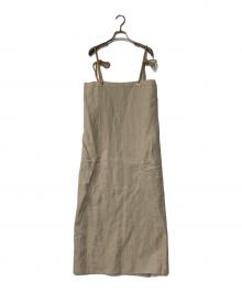 NEHERA（ネヘラ）の古着「キャミソールワンピース」｜ベージュ