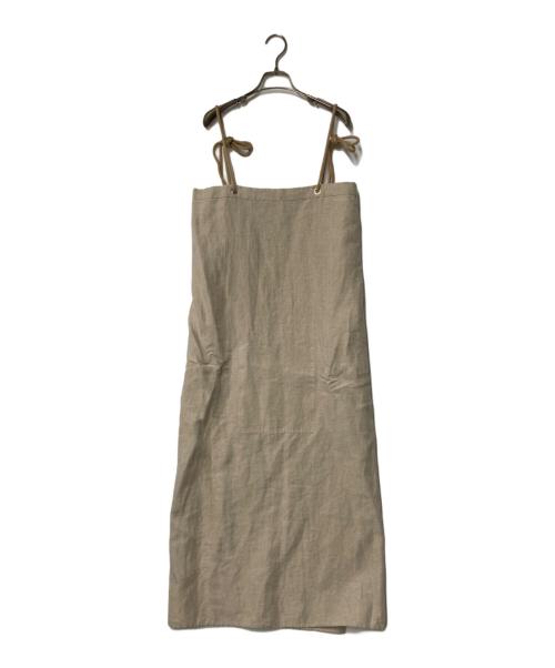 NEHERA（ネヘラ）NEHERA (ネヘラ) キャミソールワンピース ベージュ サイズ:SIZE Freeの古着・服飾アイテム