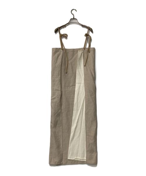 NEHERA（ネヘラ）NEHERA (ネヘラ) キャミソールワンピース ベージュ サイズ:SIZE Freeの古着・服飾アイテム