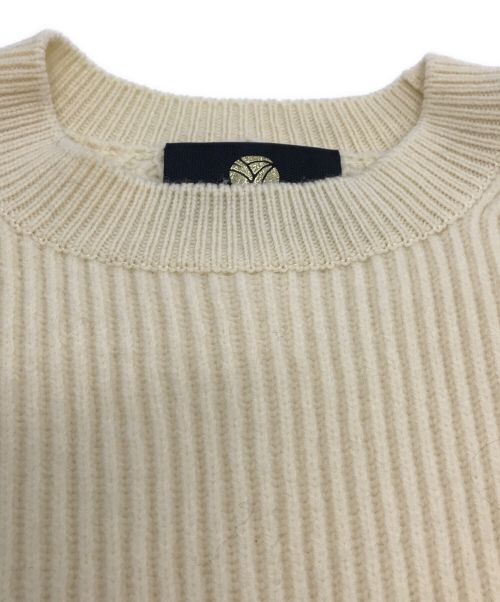 Comfort embracement（コンフォートエンブレイスメント）Comfort embracement (コンフォートエンブレイスメント) プルオーバーショートニット ベージュ サイズ:Fの古着・服飾アイテム