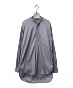 sanforizedサンフォライズド）の古着「RAF オフィサーシャツ」｜ブルー