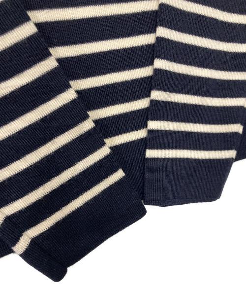 SAINT JAMES（セントジェームス）SAINT JAMES (セントジェームス) ボーダーニット ネイビー サイズ:Sの古着・服飾アイテム