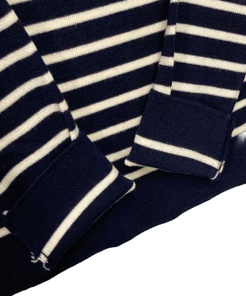 SAINT JAMES（セントジェームス）SAINT JAMES (セントジェームス) ボーダーニット ネイビー サイズ:Sの古着・服飾アイテム