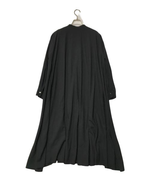 mizuiro-ind（ミズイロインド）mizuiro-ind (ミズイロインド) シャツワンピース ブラック サイズ:-の古着・服飾アイテム
