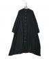 mizuiro-ind（ミズイロインド）の古着「シャツワンピース」｜ブラック