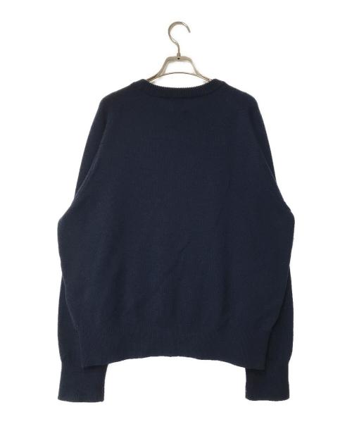 Spick and Span（スピック＆スパン）Spick and Span (スピックアンドスパン) ラグランロゴニットプルオーバー 24-080-200-5610-4-0 ネイビー サイズ:FREEの古着・服飾アイテム