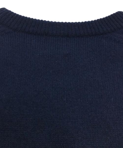 Spick and Span（スピック＆スパン）Spick and Span (スピックアンドスパン) ラグランロゴニットプルオーバー 24-080-200-5610-4-0 ネイビー サイズ:FREEの古着・服飾アイテム