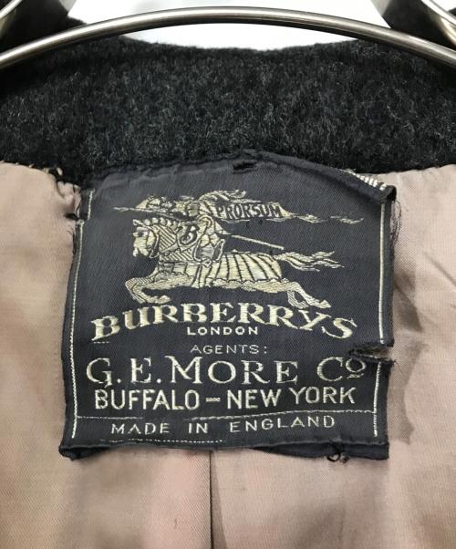 Burberry's（バーバリーズ）Burberry's (バーバリーズ) 30's チェスターコート G.E.MORE CO グレー サイズ:表記なしの古着・服飾アイテム