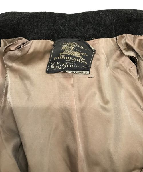 Burberry's（バーバリーズ）Burberry's (バーバリーズ) 30's チェスターコート G.E.MORE CO グレー サイズ:表記なしの古着・服飾アイテム