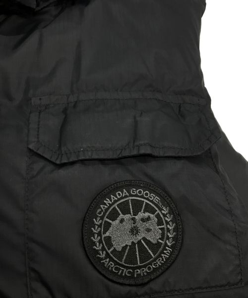 CANADA GOOSE（カナダグース）CANADA GOOSE (カナダグース) ALBERTA フーデットダウンベスト ブラック サイズ:S/Pの古着・服飾アイテム