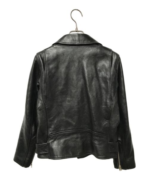 beautiful people（ビューティフルピープル）beautiful people (ビューティフルピープル) レザーライダースジャケット ブラック サイズ:150の古着・服飾アイテム