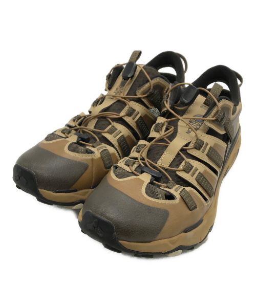 THE NORTH FACE（ザ ノース フェイス）THE NORTH FACE (ザ ノース フェイス) VECTIV Taraval Breeze ブラウン×ベージュ サイズ:US9/UK8/EU42/27cm/CN270の古着・服飾アイテム