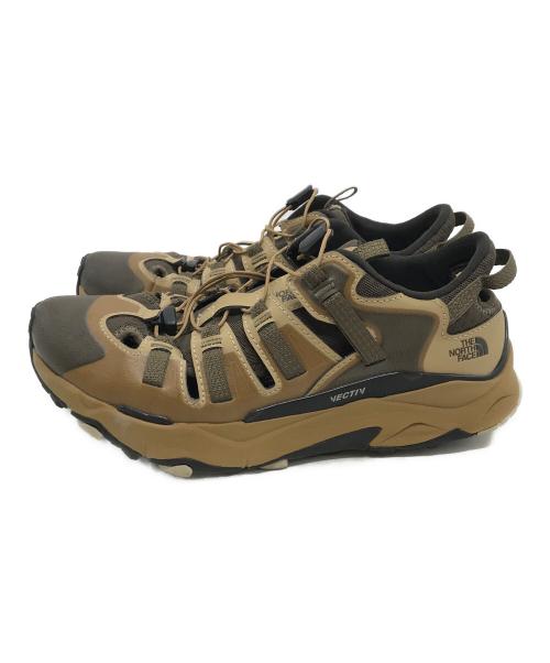 THE NORTH FACE（ザ ノース フェイス）THE NORTH FACE (ザ ノース フェイス) VECTIV Taraval Breeze ブラウン×ベージュ サイズ:US9/UK8/EU42/27cm/CN270の古着・服飾アイテム