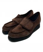 MARIANNU for LOCALINAマリアンヌ フォー ロカリナ）の古着「SUEDE -brown シューズ」｜ブラウン
