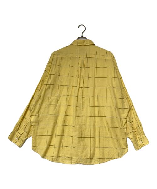 son of the cheese（（サノバチーズ））son of the cheese (（サノバチーズ）) Big Plaid Shirt イエロー サイズ:XLの古着・服飾アイテム