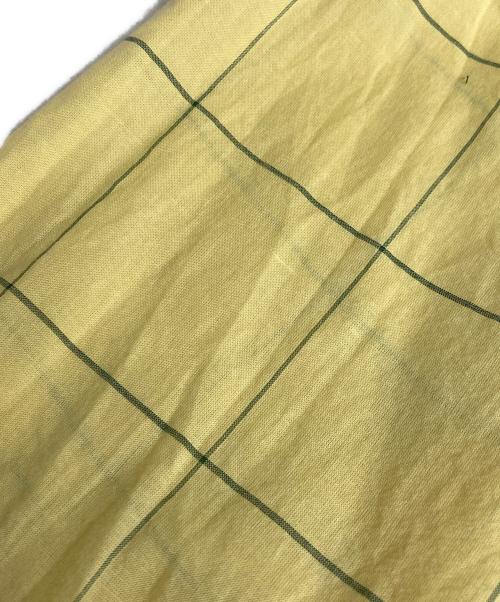 son of the cheese（（サノバチーズ））son of the cheese (（サノバチーズ）) Big Plaid Shirt イエロー サイズ:XLの古着・服飾アイテム