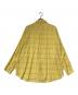 son of the cheese (（サノバチーズ）) Big Plaid Shirt イエロー サイズ:XL：4500円