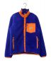 POLO RALPH LAUREN（ポロ・ラルフローレン）の古着「ボアフリースジャケット」｜ブルー×オレンジ