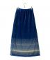 maturely (マチュアリー) Velvet Opal Maxi Skirt ブルー サイズ:FREE：5000円