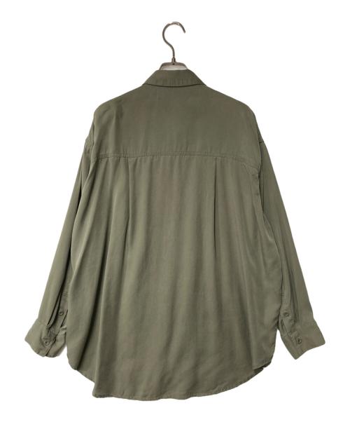 MICA&DEAL（マイカアンドディール）MICA&DEAL (マイカアンドディール) military shirt ミリタリーシャツ 0123101022 カーキ サイズ:FREEの古着・服飾アイテム