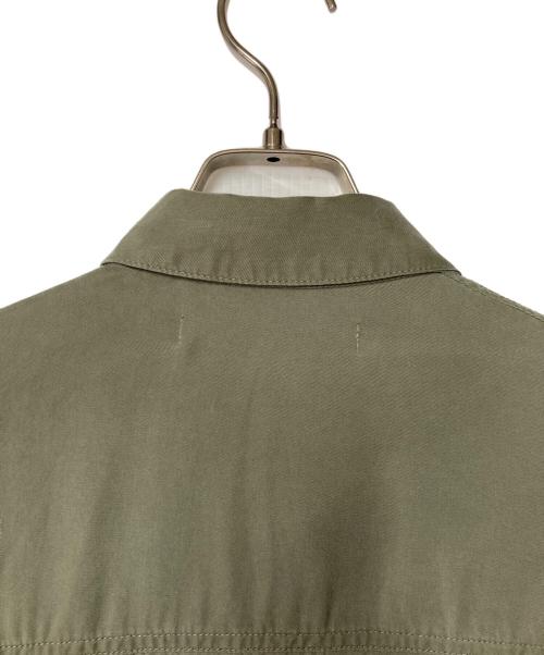 MICA&DEAL（マイカアンドディール）MICA&DEAL (マイカアンドディール) military shirt ミリタリーシャツ 0123101022 カーキ サイズ:FREEの古着・服飾アイテム