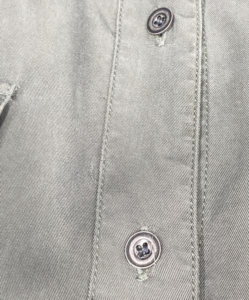 MICA&DEAL（マイカアンドディール）MICA&DEAL (マイカアンドディール) military shirt ミリタリーシャツ 0123101022 カーキ サイズ:FREEの古着・服飾アイテム