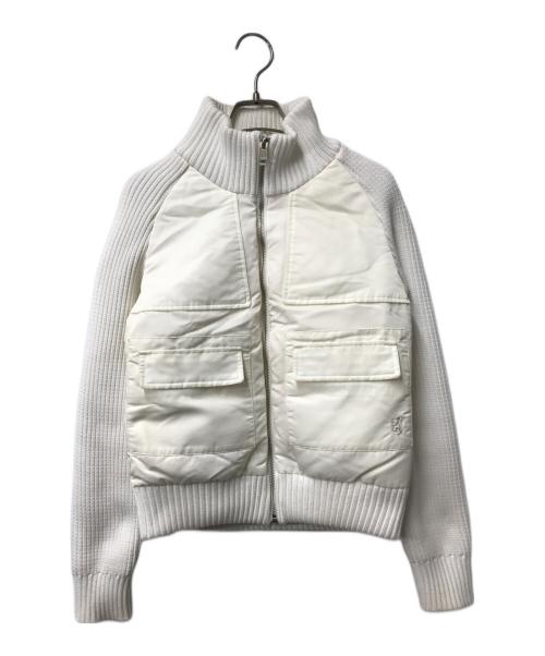 PRINGLE1815（プリングルエイティーンフィフティーン）PRINGLE1815 (プリングルエイティーンフィフティーン) ダウンジャケット S5A04-219-01 ホワイト サイズ:10の古着・服飾アイテム
