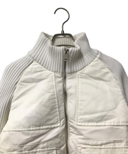 PRINGLE1815（プリングルエイティーンフィフティーン）PRINGLE1815 (プリングルエイティーンフィフティーン) ダウンジャケット S5A04-219-01 ホワイト サイズ:10の古着・服飾アイテム