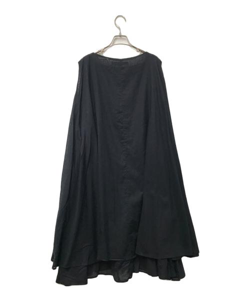 mizuiro-ind（ミズイロインド）mizuiro-ind (ミズイロインド) ノースリーブワンピース ネイビー サイズ:-の古着・服飾アイテム