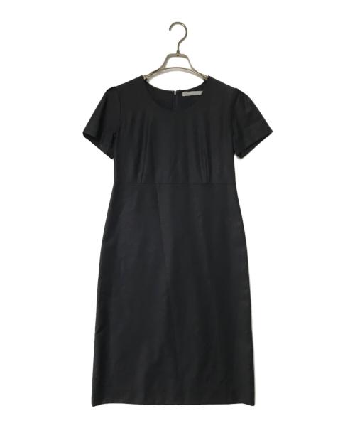 theory luxe（セオリーリュクス）theory luxe (セオリーリュクス) EXECUTIVE NIKKIA F/EXECUTIVE ABEER NLセットアップワンピース ネイビー サイズ:38の古着・服飾アイテム