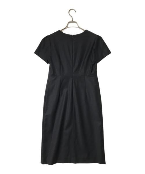 theory luxe（セオリーリュクス）theory luxe (セオリーリュクス) EXECUTIVE NIKKIA F/EXECUTIVE ABEER NLセットアップワンピース ネイビー サイズ:38の古着・服飾アイテム