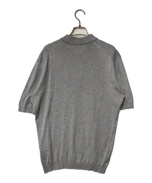 JOHN SMEDLEY（ジョンスメドレー）JOHN SMEDLEY (ジョンスメドレー) コットンポロシャツ グレー サイズ:XSの古着・服飾アイテム
