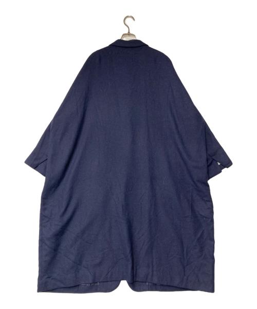 mizuiro-ind（ミズイロインド）mizuiro-ind (ミズイロインド) オーバーサイズコート ネイビー サイズ:Freeの古着・服飾アイテム