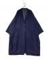 mizuiro-ind（ミズイロインド）の古着「オーバーサイズコート」｜ネイビー