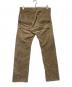 UNDERCOVERISM (アンダーカバーイズム) ZIPタタキPKストレッチコーデュロイスリムパンツ U12B4505-2 ブラウン サイズ:4：5000円