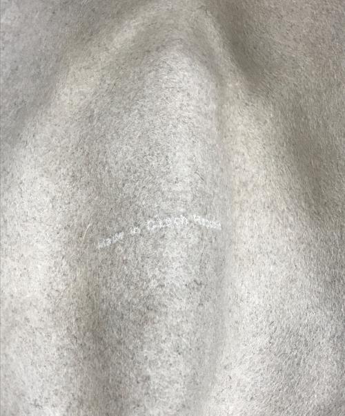 Saravah（サラヴァ）Saravah (サラヴァ) ラビットファーハット ベージュ×ブラックの古着・服飾アイテム