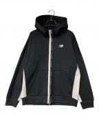 NEW BALANCE GOLFニューバランス ゴルフ）の古着「フルジップフーディ スウェットパーカー」｜ブラック