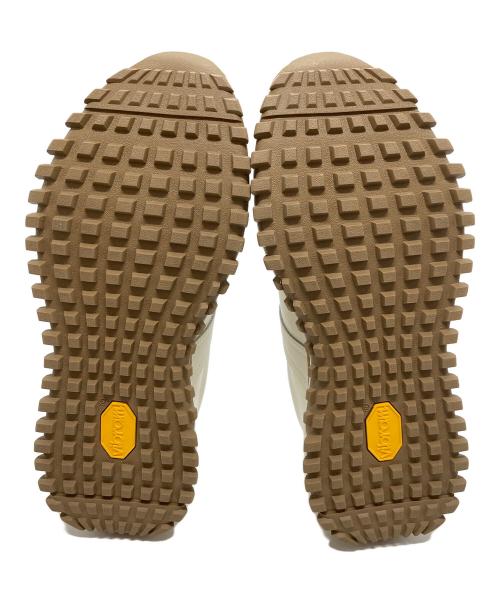 REPRO-PARK（リプロパーク）REPRO-PARK (リプロパーク) VIBRAM CHOPPER SOLEレザースニーカー/ジャーマントレーナー リサイクルレザースニーカー LPR024A1030-A ホワイト×グレー サイズ:41の古着・服飾アイテム