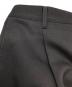 中古・古着 Graphpaper (グラフペーパー) Scale Off Wool Tapered Trousers/スケール オフ ウール テーパード トラウザーズ GM241-40170B ブラック サイズ:2：18000円