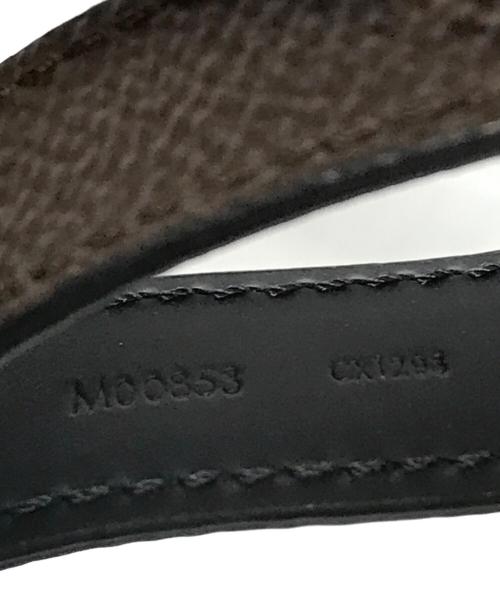 LOUIS VUITTON（ルイ ヴィトン）LOUIS VUITTON (ルイ ヴィトン) スリム ドラゴンヌ Ｍ00853 ブラウン×シルバーの古着・服飾アイテム