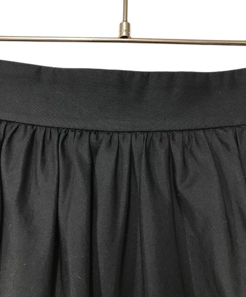 DOLCE & GABBANA（ドルチェ＆ガッバーナ）DOLCE & GABBANA (ドルチェ＆ガッバーナ) ギャザースカート ブラック サイズ:SIZE 40の古着・服飾アイテム