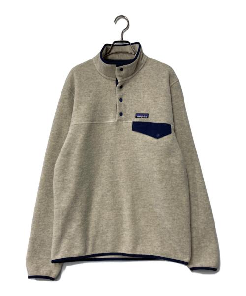 Patagonia（パタゴニア）Patagonia (パタゴニア) ライトウェイト・シンチラ・スナップT・プルオーバー 25551 ベージュ サイズ:Mの古着・服飾アイテム