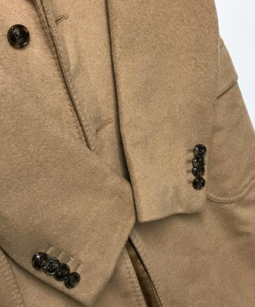 BARBA（バルバ）BARBA (バルバ) LoroPiana キャメルヘアーソリッドチェスターフィールドコート CMANA11940001 キャメル サイズ:44の古着・服飾アイテム