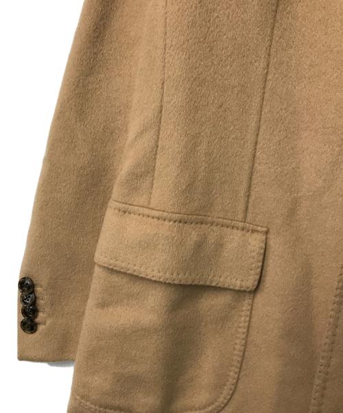 BARBA（バルバ）BARBA (バルバ) LoroPiana キャメルヘアーソリッドチェスターフィールドコート CMANA11940001 キャメル サイズ:44の古着・服飾アイテム