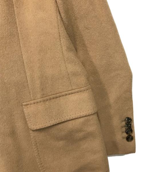 BARBA（バルバ）BARBA (バルバ) LoroPiana キャメルヘアーソリッドチェスターフィールドコート CMANA11940001 キャメル サイズ:44の古着・服飾アイテム