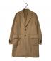 BARBA（バルバ）の古着「LoroPiana キャメルヘアーソリッドチェスターフィールドコート CMANA11940001」｜キャメル